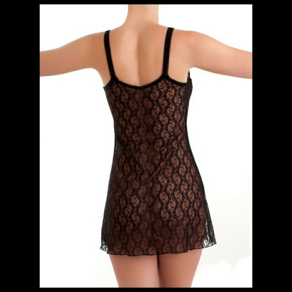 b.tempt'd Lace Kiss Chemise Nightgown - Picture 2 of 5